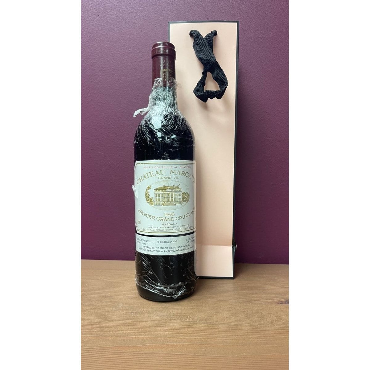 Château Margaux Premier Cru Classé 1998 Exclusive Gift Bag - Caná Wine Shop