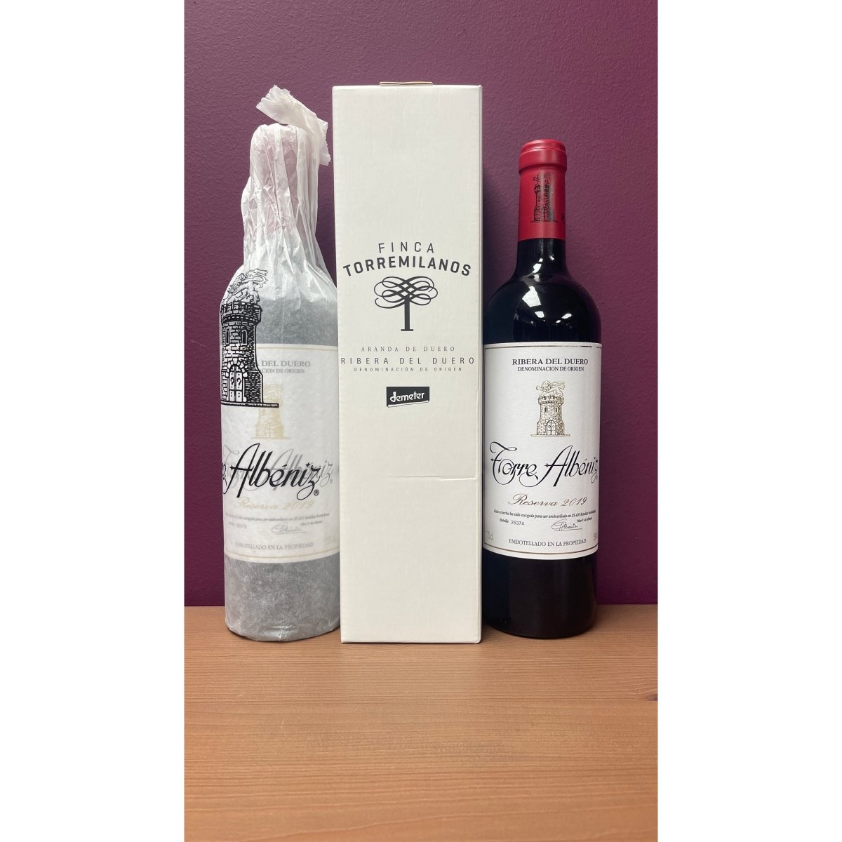 Finca Torremilanos Torre Albéniz Premium Wine Gift Box – Perfect for Holidays & Special Occasions - Caná Wine Shop