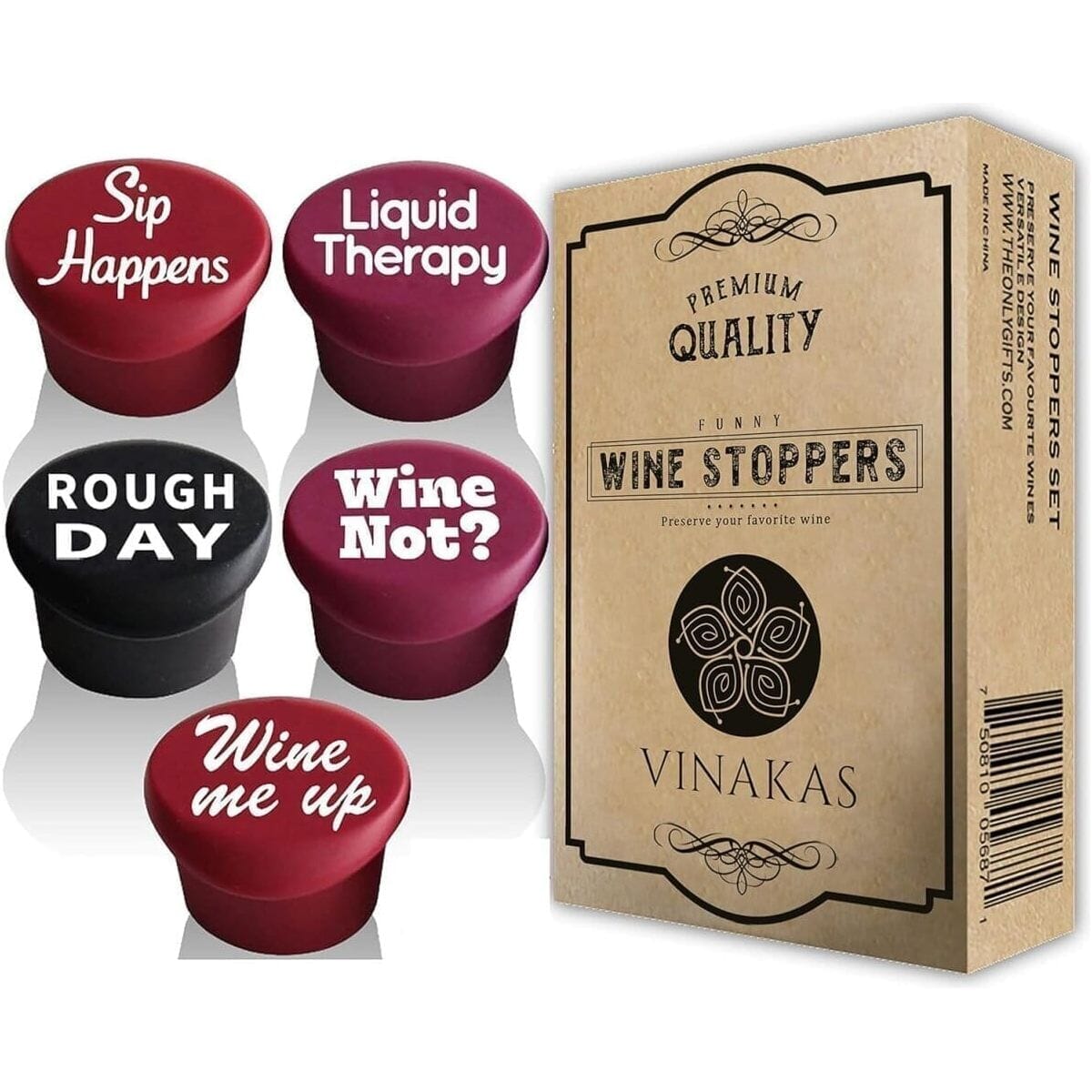 Funny Wine Stoppers - Caná Wine Shop