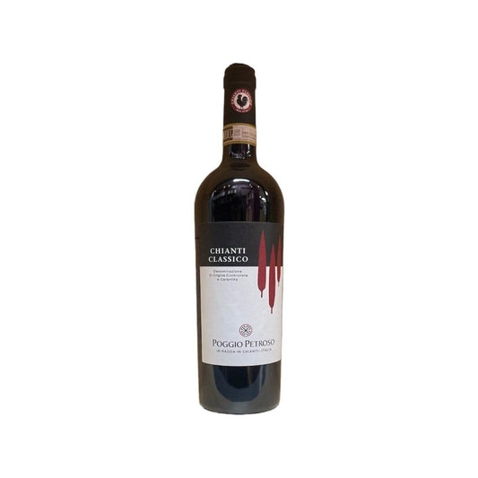 Poggio Petroso Chianti Classico Sangiovese 2018 Tuscany Italy - 750ml - Caná Wine Shop